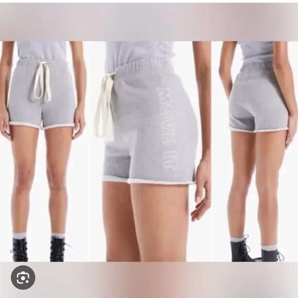 MOTHER Pants - 1- $35 NWT MOTHER Denim the Bender Short Fray Move It Heather Gray $128